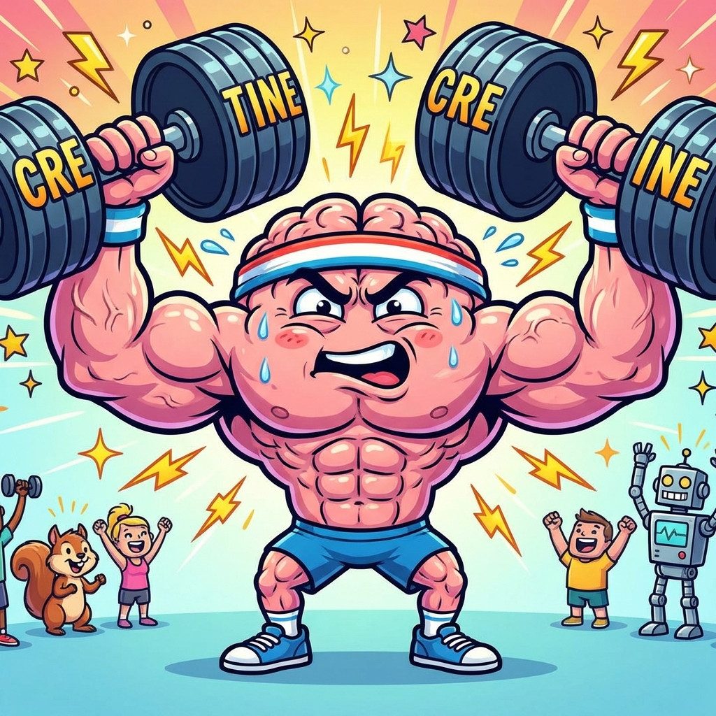 Creatine: It's not for muscles. It's for your brain.