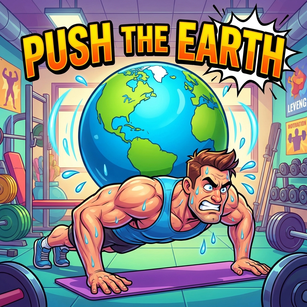 Eat like a lion, train with Pushups.