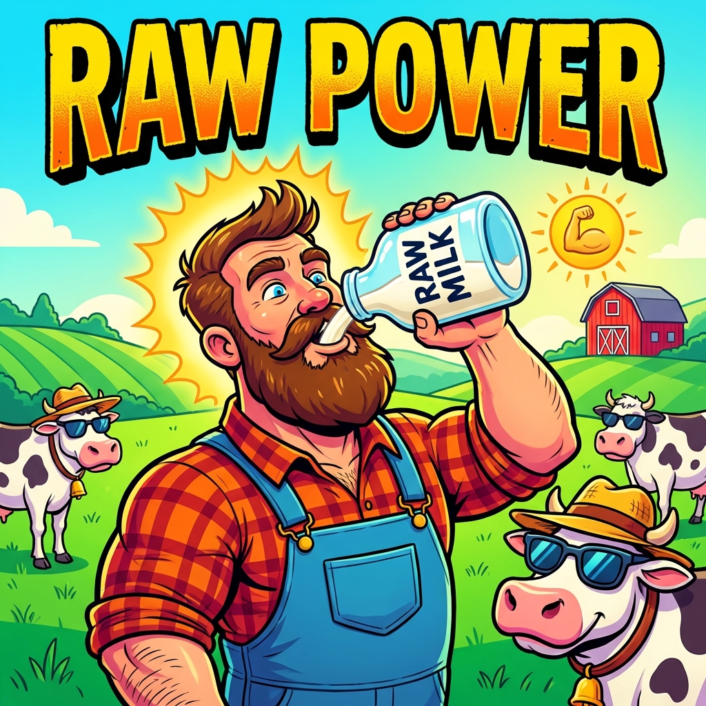 The ancient practice of Raw Milk destroys modern anxiety.