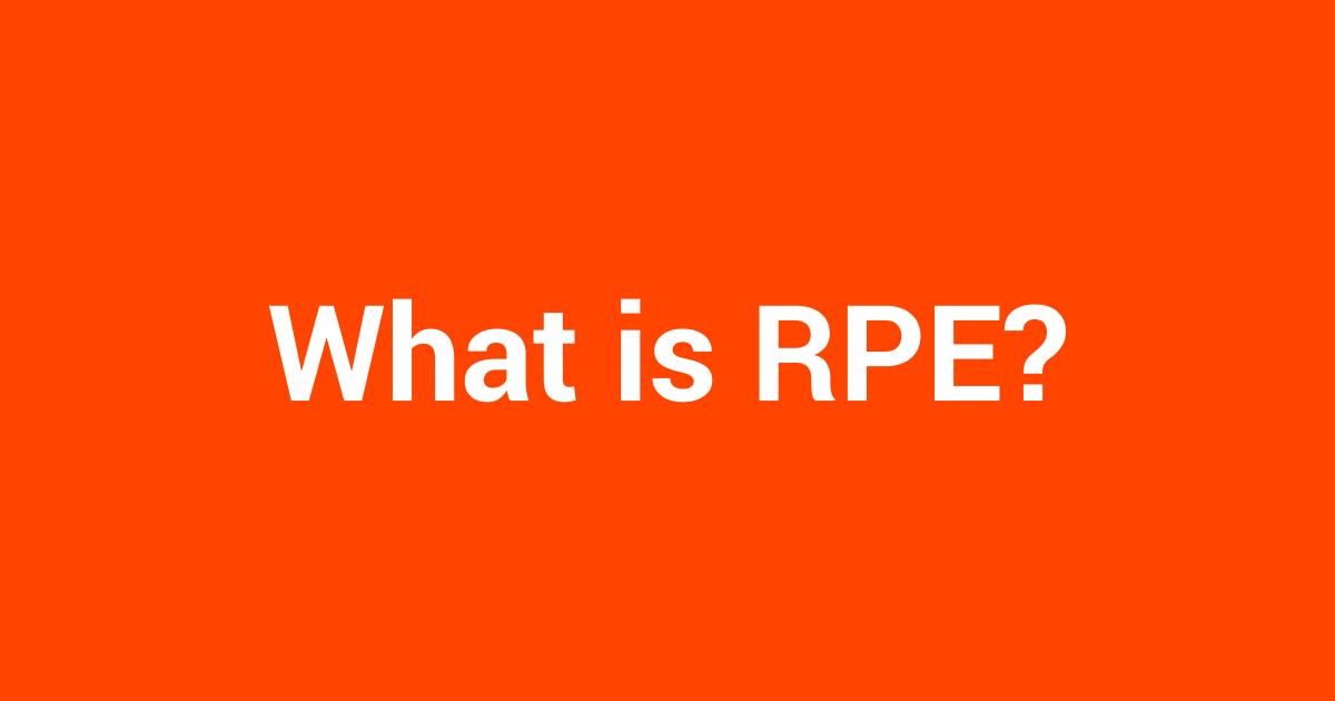 What is RPE?
